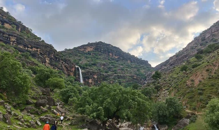 آبشار طوف خیمه سوق